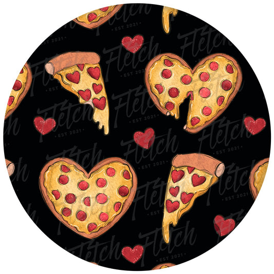 Pizza My Heart Bib