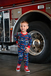 Fletch Rescue (Blue) 2 Piece Pajama Set