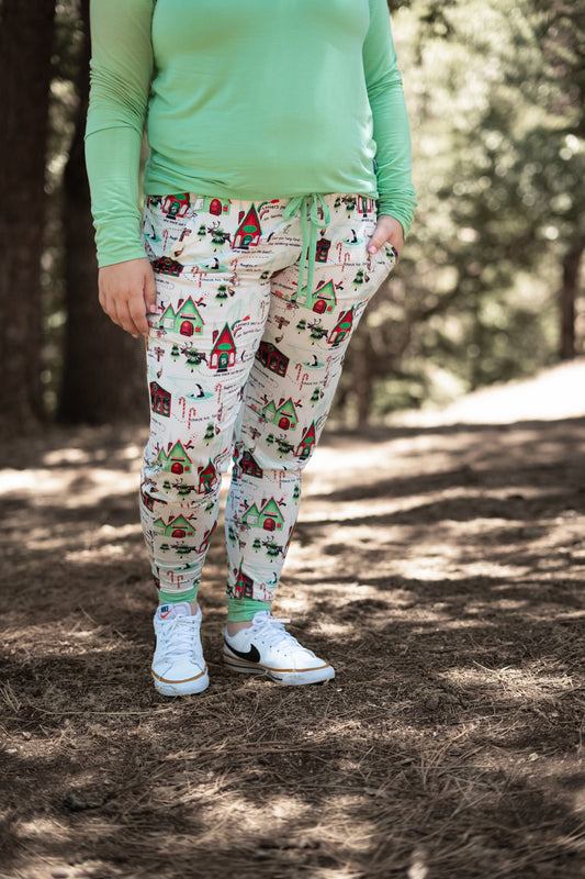 North Pole Adult Joggers