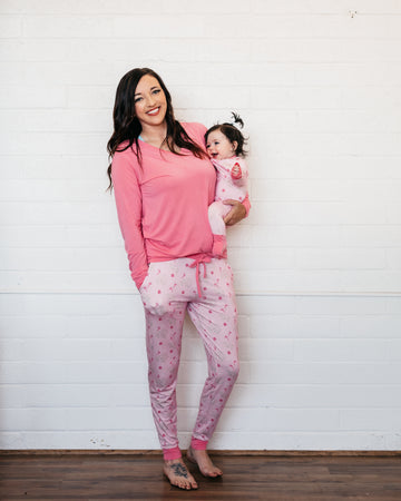 Pretty Peppermint Adult Joggers