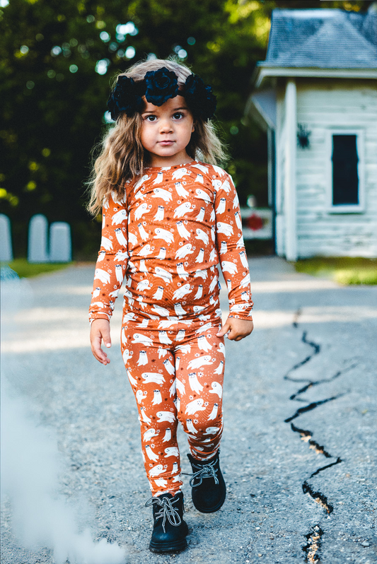 Let's Go Ghouls 2 Piece Pajama Set *