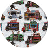 Festive Food Trucks 2 Piece Pajama Set