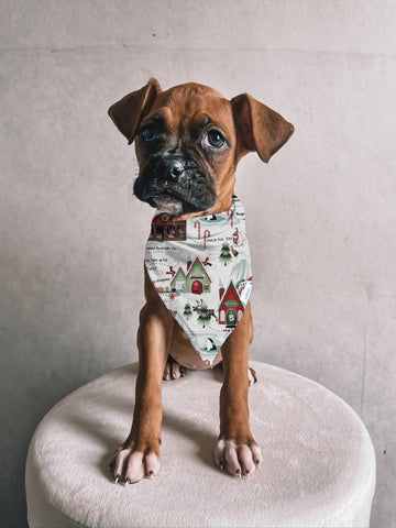 North Pole Dog Bandana