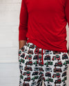 Festive Food Trucks Adult Unisex Pajama Pants