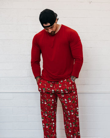 Fa La La Latte Adult Unisex Pajama Pants