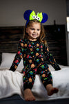 Fletch Planet Glow In The Dark 2 Piece Pajama Set