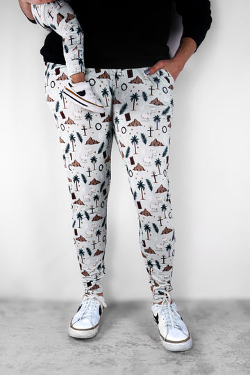 He is Risen Adult Joggers