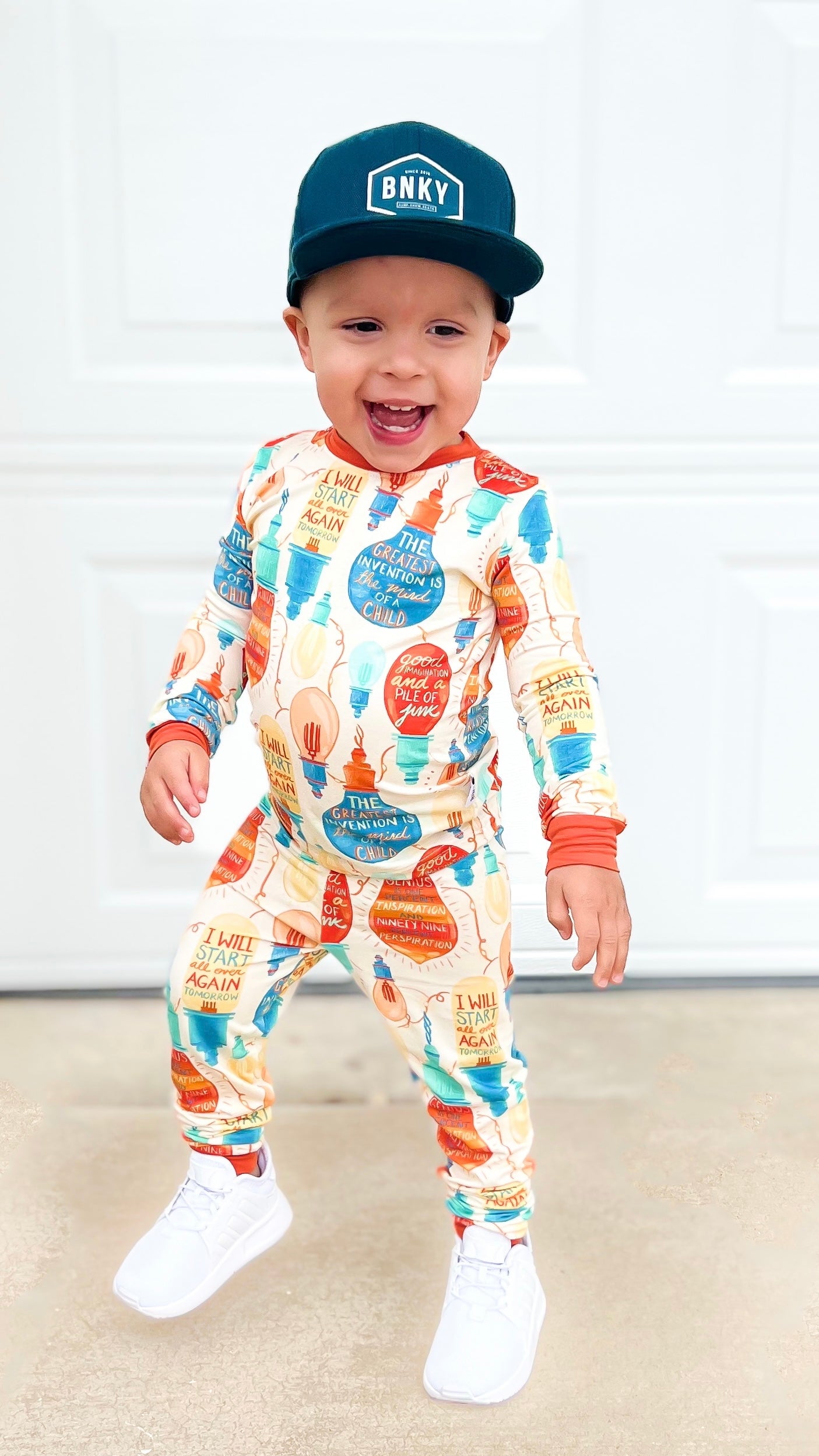 Orange best sale pajama set